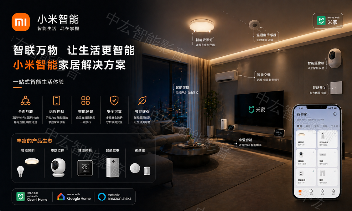 无线智能-小米 XiaoMi产品列表